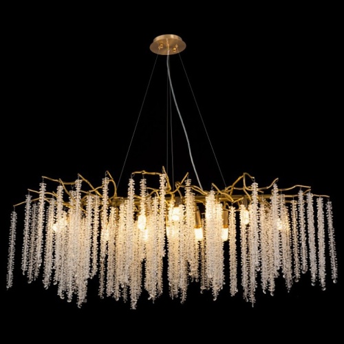 Подвесная люстра iLamp Savage 8813-L1200 GD в Нижнем Новгороде фото 4