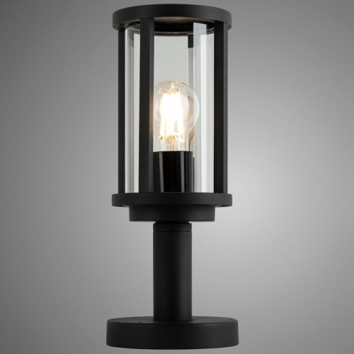 Наземный низкий светильник Arte Lamp Toronto A1036FN-1BK в Советске фото 4