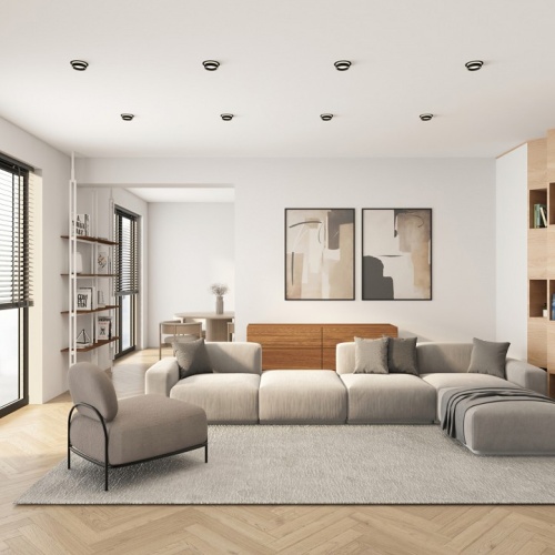 Встраиваемый светильник Denkirs NIKO DK2100-BK в Нижнем Новгороде фото 2