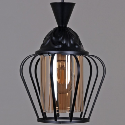 Подвесной светильник 11180-0.9-01 BK в Нижнем Новгороде фото 4