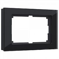 Рамка на 2 поста Werkel Favorit (черный) W0081108 в Нижнем Новгороде