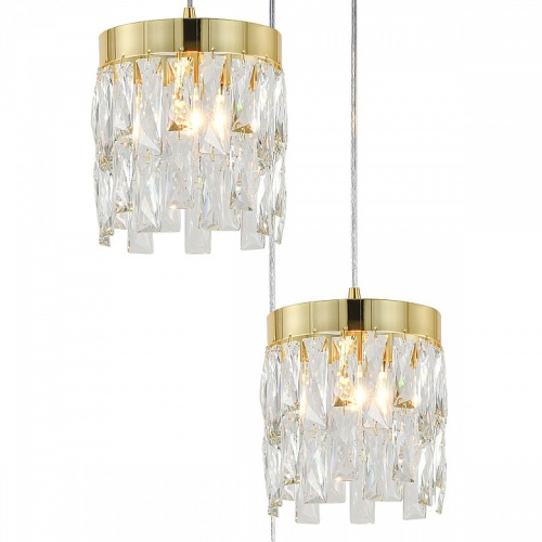 Подвесной светильник Indigo Anna 12029/3P Gold в Нижнем Новгороде фото 2