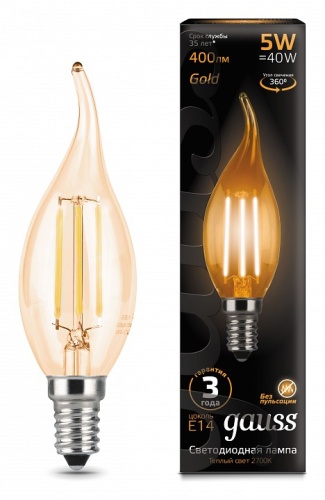 Лампа светодиодная Gauss  E14 5Вт 2700K 104801005 в Нижнем Новгороде