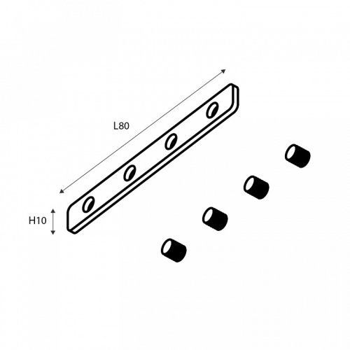Крепление для трека Favourite Logica 1014-CP-001 в Нижнем Новгороде фото 2