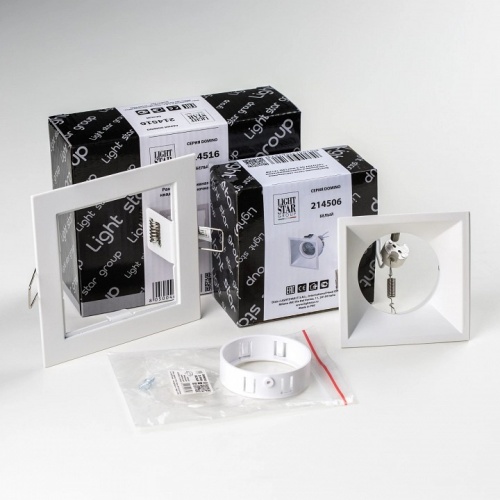 Встраиваемый светильник Lightstar Domino D51606WMOD в Нижнем Новгороде фото 3