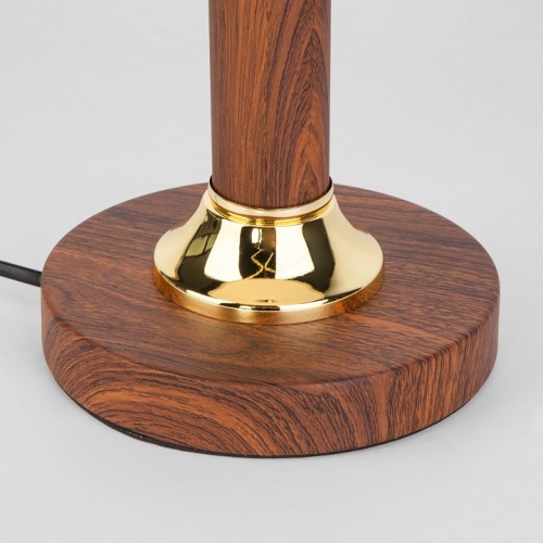 Настольная лампа декоративная Eurosvet Lorenzo 60019/1 орех в Нижнем Новгороде фото 6