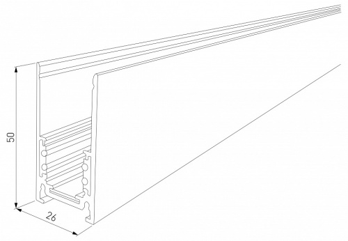 Трек накладной Elektrostandard Slim Magnetic a062324 в Нижнем Новгороде фото 2