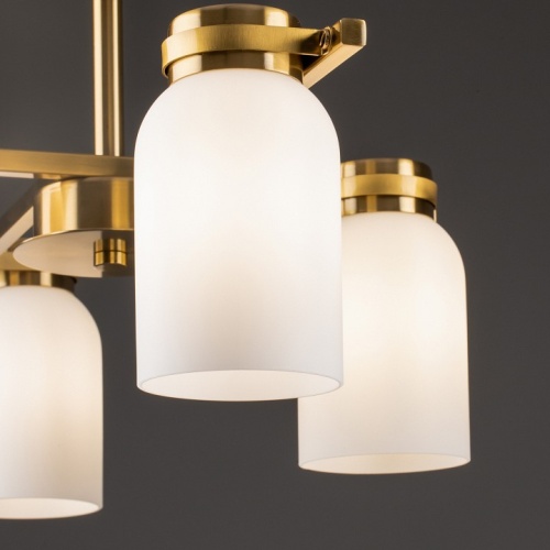 Люстра на штанге Freya Kamelia FR5446PL-04BS1 в Нижнем Новгороде фото 3