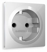 Накладка для розетки с заземлением и со шторками Ambrella Volt ALFA AP4070 в Нижнем Новгороде