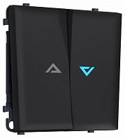 Выключатель самовозвратный двухклавишный с подсветкой, без рамки Ambrella Volt MS MS984460 в Нижнем Новгороде