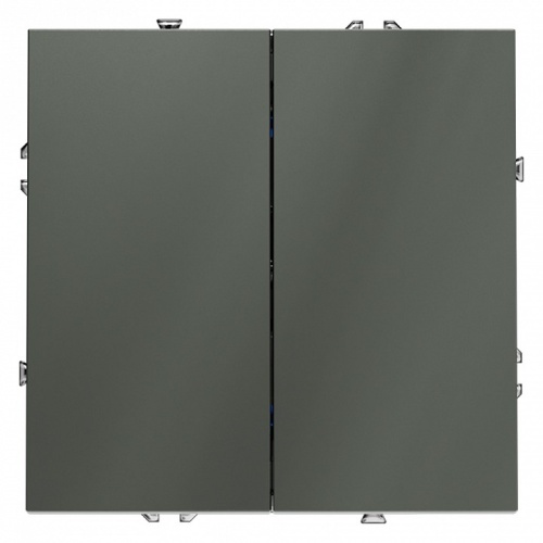 Выключатель двухклавишный без рамки Voltum S70 VLS020106 в Нижнем Новгороде фото 4