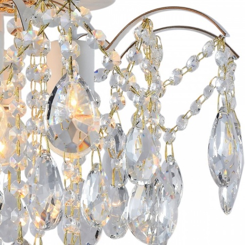 Люстра на штанге  04039-0.3-04 WH+GOLD PN в Нижнем Новгороде фото 2