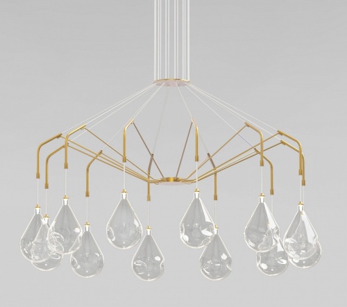 Подвесная люстра Eurosvet  201002/12 латунь Smart в Нижнем Новгороде