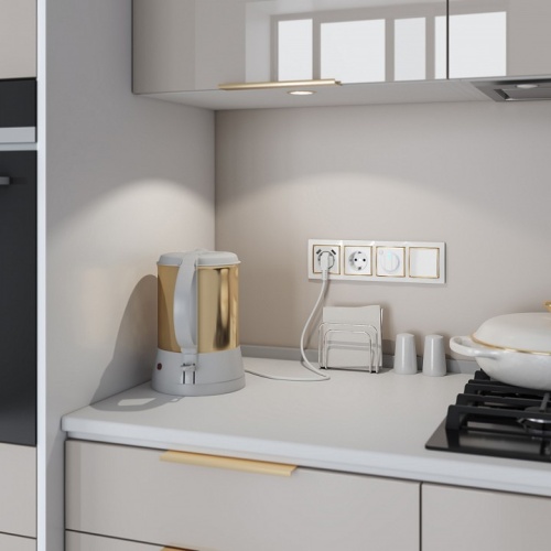 Выключатель одноклавишный без рамки Werkel белый W1110001 в Нижнем Новгороде фото 10