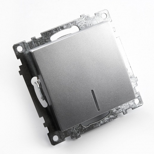 Выключатель одноклавишный с подсветкой без рамки Stekker Катрин 39577 в Нижнем Новгороде фото 4