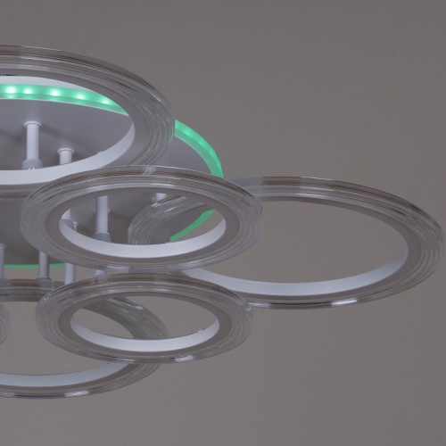 Потолочная люстра 09812 09812-3.3-4+4A WH (RGB) в Нижнем Новгороде фото 7