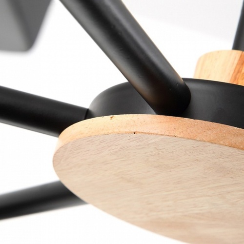 Люстра на штанге Imperiumloft Geometric Черная GEOMETRIC-CH01 в Нижнем Новгороде фото 3