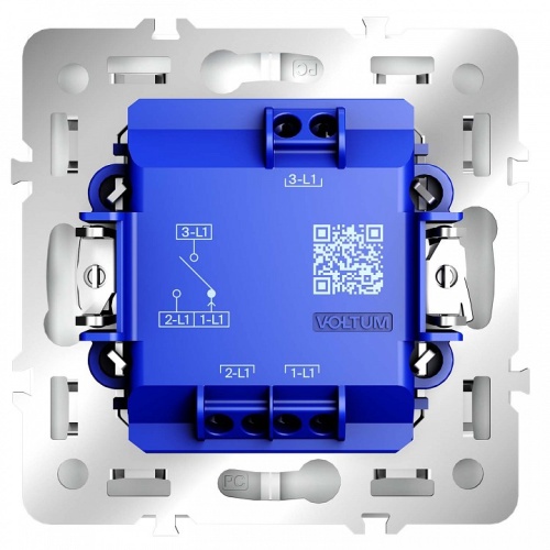Выключатель для жалюзи без рамки Voltum S70 VLS020702 в Нижнем Новгороде фото 6