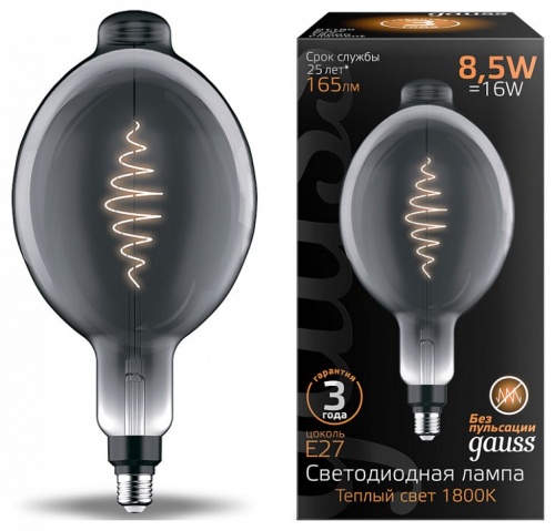 Лампа светодиодная Gauss Oversize E27 8.5Вт 1800K 152802005 в Нижнем Новгороде