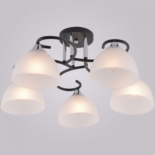 Люстра на штанге 01635-0.3-05 BK+CR в Нижнем Новгороде фото 4