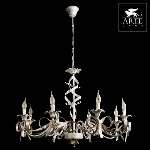 Подвесная люстра Arte Lamp Olivia A1018LM-8GA в Нижнем Новгороде фото 4