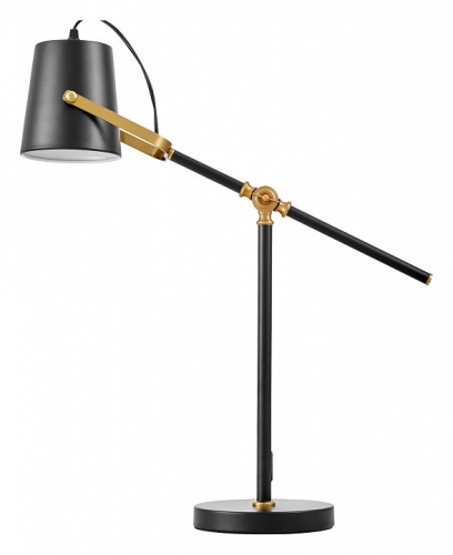 Настольная лампа офисная LUMINA DECO FELA LDT 7733-1 BK+MD в Нижнем Новгороде