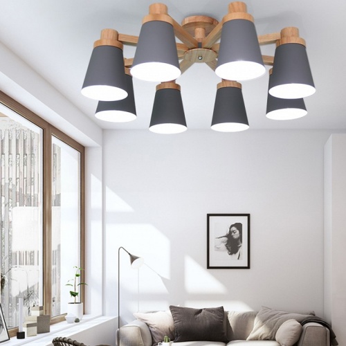 Люстра на штанге Imperiumloft Prop White prop01 в Нижнем Новгороде фото 6