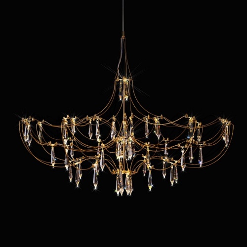 Подвесная люстра Loft it Mira 10589/900 Gold Asfour в Нижнем Новгороде фото 7