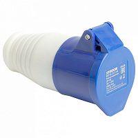 Розетка переносная разборная с заземлением и крышкой Stekker RST 49438 в Нижнем Новгороде