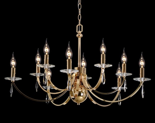 Подвесная люстра ILLUMICO  IL5253-10PLS-25 ELITE в Нижнем Новгороде