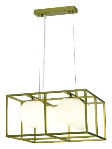 Подвесная люстра iLamp Golden P2484-4 GD в Нижнем Новгороде фото 3