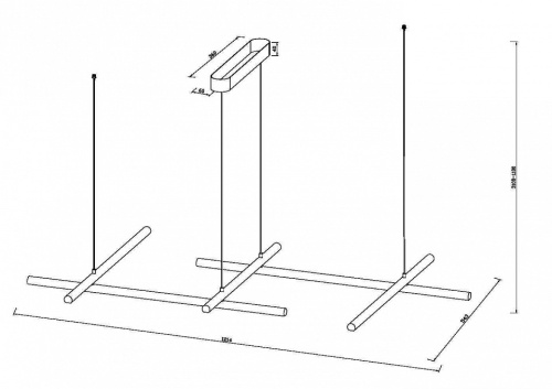 Подвесная люстра Maytoni Radiance MOD278PL-L50G3K в Нижнем Новгороде фото 4