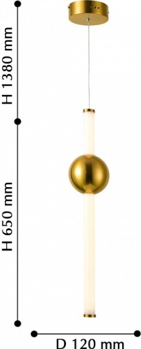 Подвесной светильник Favourite Conceptus 2642-1P в Нижнем Новгороде фото 4