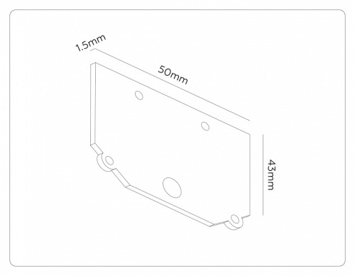 Заглушка для трека Ambrella Light TRACK SYSTEM GL1990 в Нижнем Новгороде фото 2