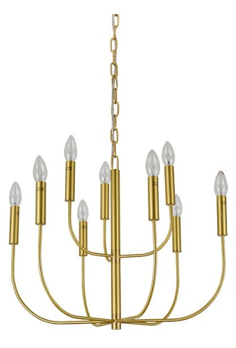 Подвесная люстра Newport  34909/C brass в Нижнем Новгороде