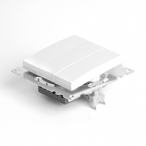 Выключатель трехклавишный без рамки Stekker Катрин 49171 в Нижнем Новгороде фото 4