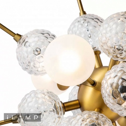 Настольная лампа декоративная iLamp Rockfeller 100T-5 MBR в Нижнем Новгороде фото 5