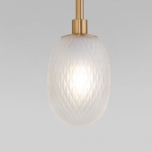 Подвесная люстра Eurosvet Pineapple 50266 дымчатый/прозрачный/янтарный в Нижнем Новгороде фото 2