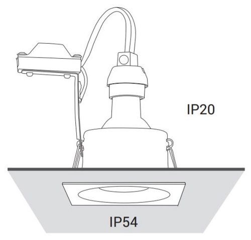 Встраиваемый светильник Nowodvorski Delta 8370 в Нижнем Новгороде фото 4