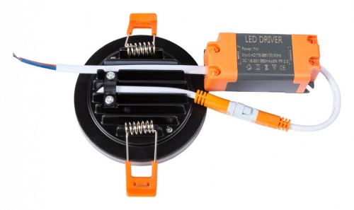 Встраиваемый светильник Arte Lamp Tabit A8430PL-1BK в Нижнем Новгороде фото 4