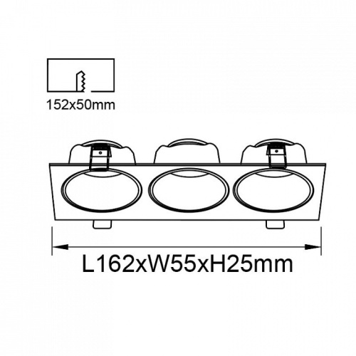 Встраиваемый светильник Mantra ANTILLA 9173 в Нижнем Новгороде фото 4