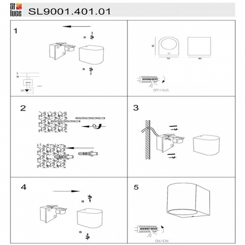 Накладной светильник ST-Luce Borgo SL9001.401.01 в Нижнем Новгороде фото 2