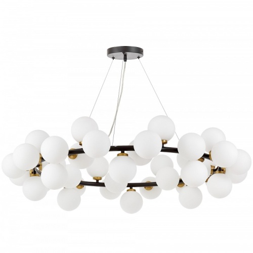 Подвесная люстра LUMINA DECO MARSIADA LDP 6033-40 BK+MD в Нижнем Новгороде фото 7