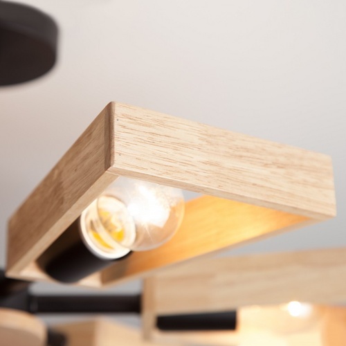 Потолочная люстра Eurosvet Klark 70056/8 черный в Нижнем Новгороде фото 2