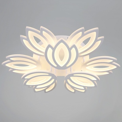 Люстра на штанге  08429-0.3-6+3 WH в Нижнем Новгороде фото 2