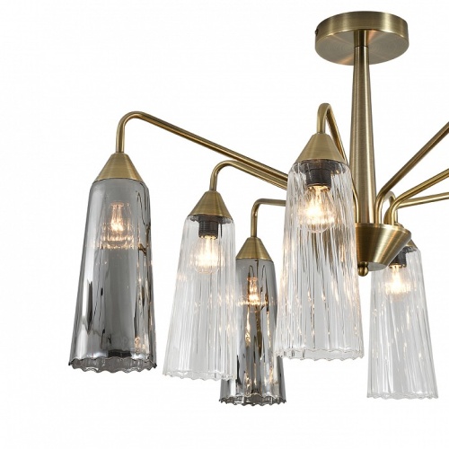 Люстра на штанге Indigo Campana 13028/8R Brass в Нижнем Новгороде фото 2