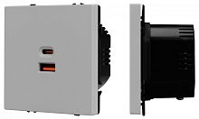 Розетка 2хUSB type A и C без рамки Arlight SCT-NOBE 059447 в Нижнем Новгороде