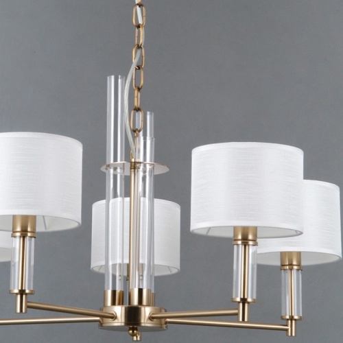 Подвесная люстра ILLUMICO GENOA IL0755-5PSQ-25 BRASS GENOA в Нижнем Новгороде фото 2