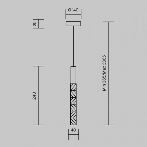 Подвесной светильник Maytoni Selemo MOD328PL-L3BS3K в Нижнем Новгороде фото 3