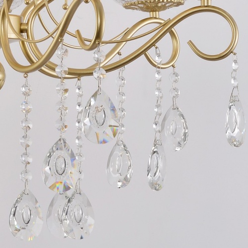 Подвесная люстра 04201-0.4-07 GOLD в Нижнем Новгороде фото 3